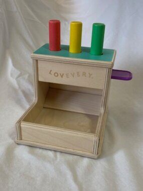 LOVEVERY Wooden Peg Drop